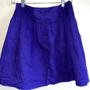GAP Purple swirly skirt. TWEE aesthetic.